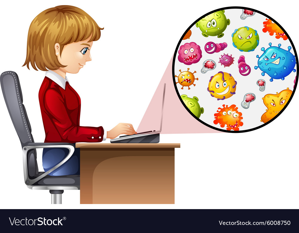 Germs in large scale from computer