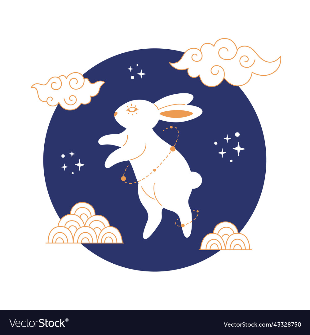 Happy chinese new year greeting card 2023 vector image Happy chinese new year greeting card 2023