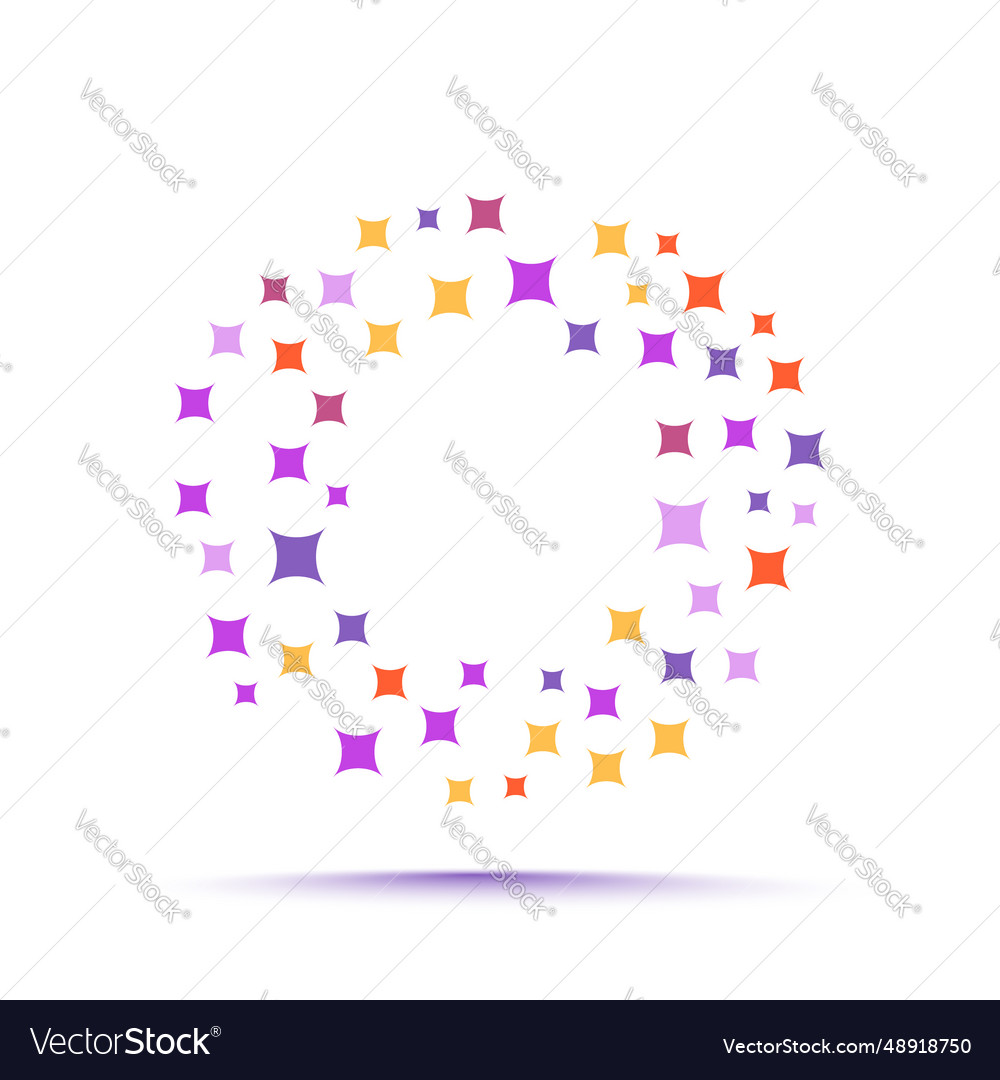 Minimal geometric trendy abstract shape pattern