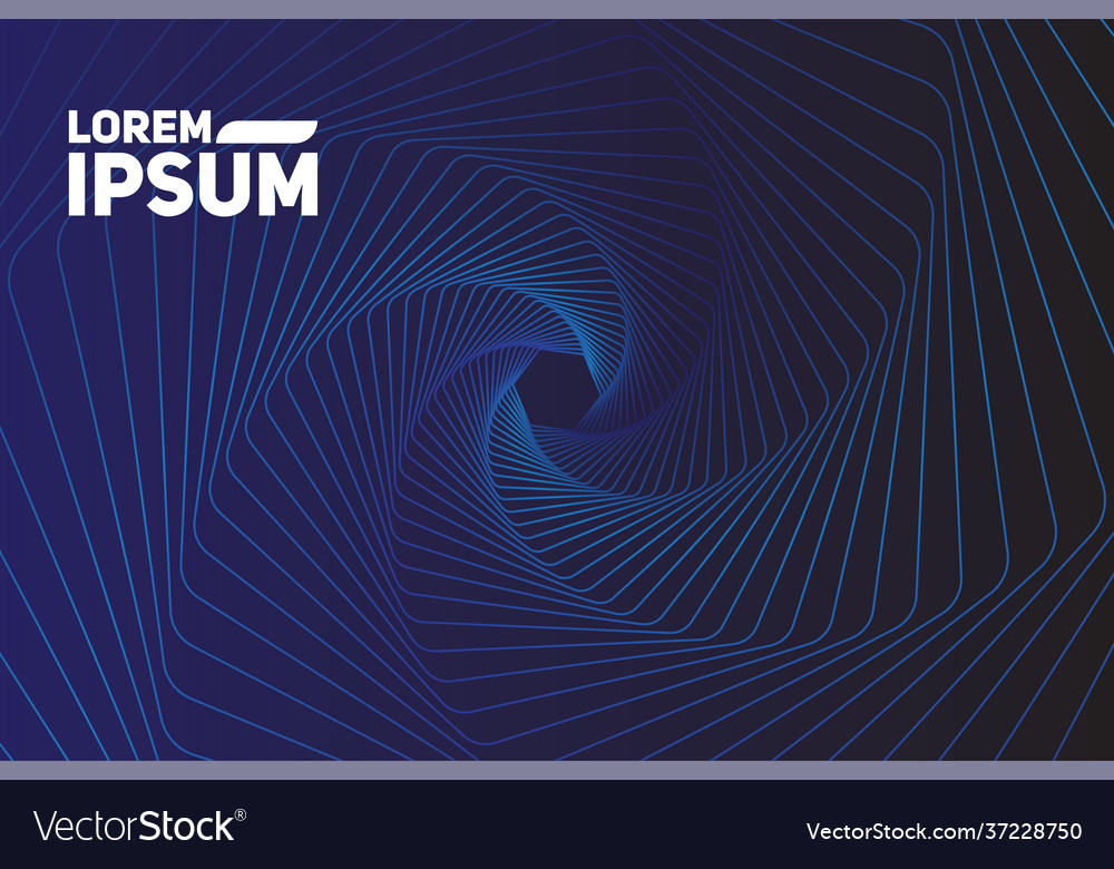 Modern wave curve abstract presentation