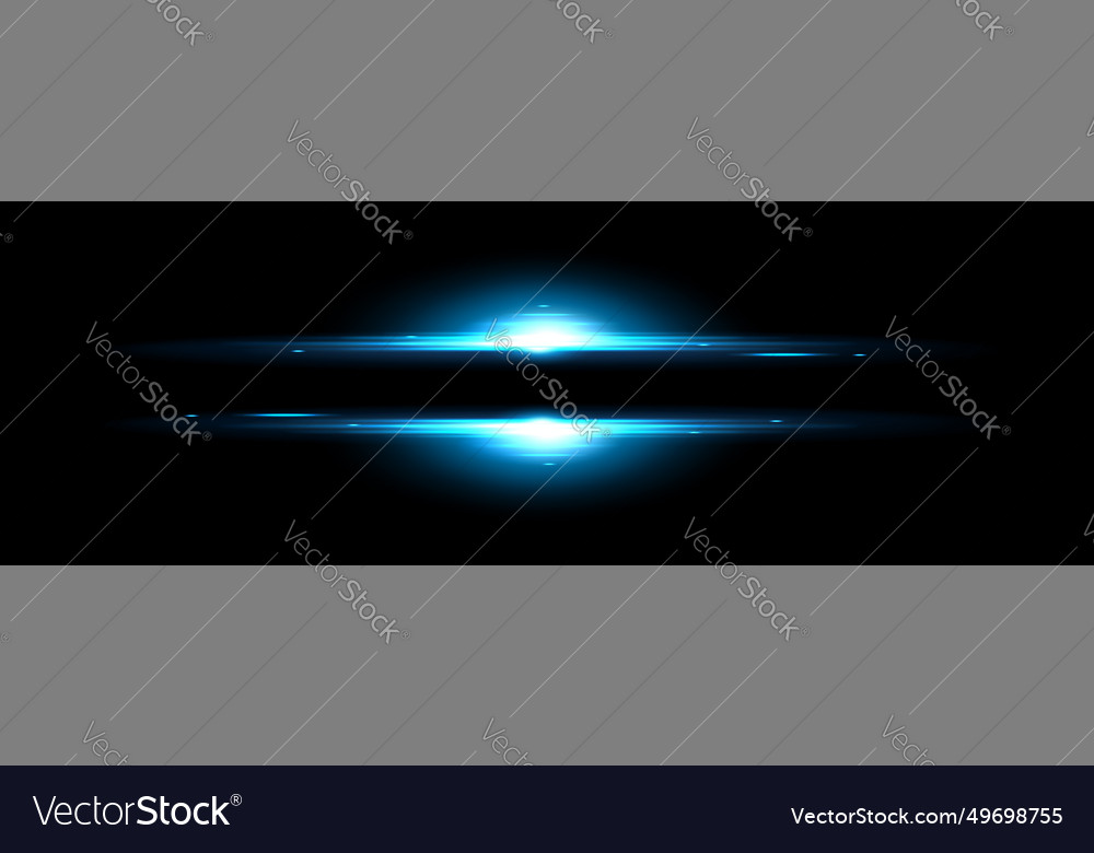 Blue Light Flash Lines Royalty Free Vector Image