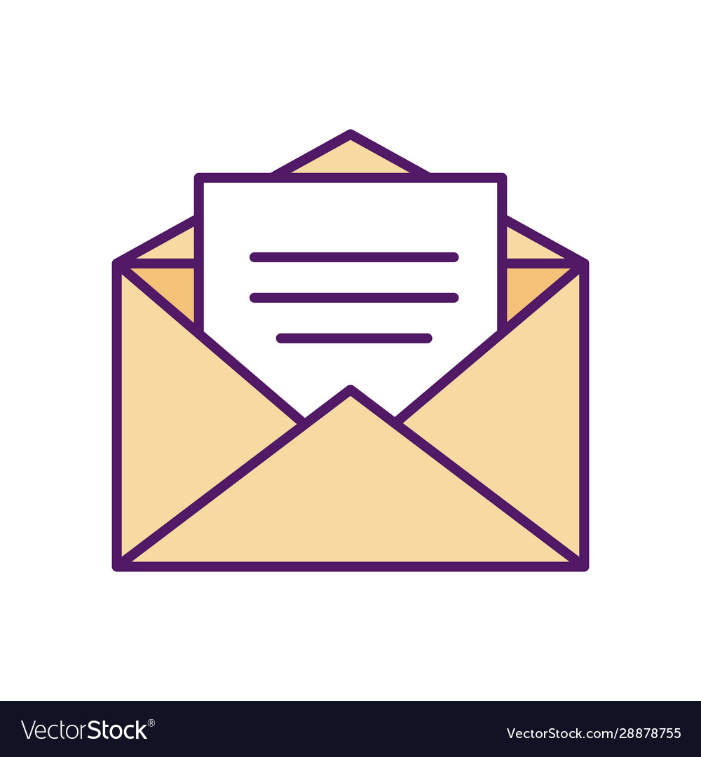 Isolated envelope message design