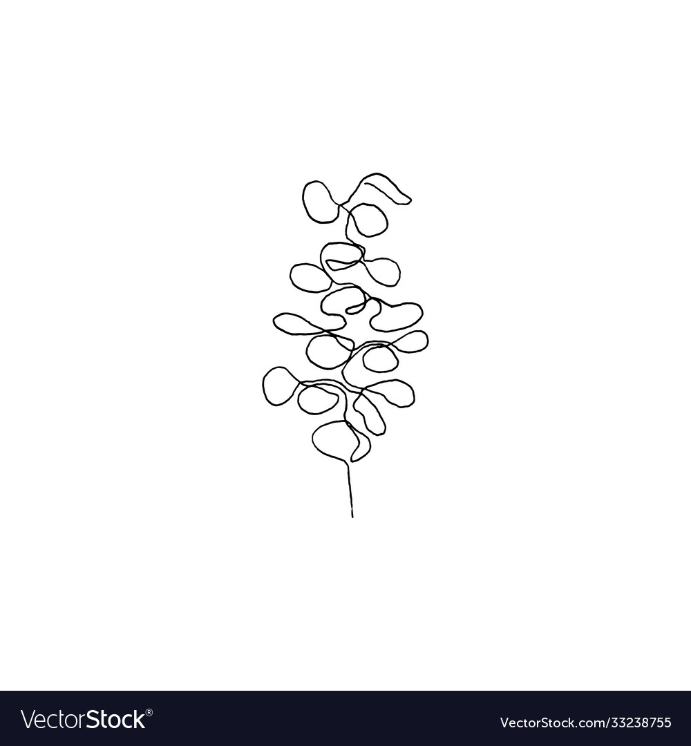 Simple continuous line art design