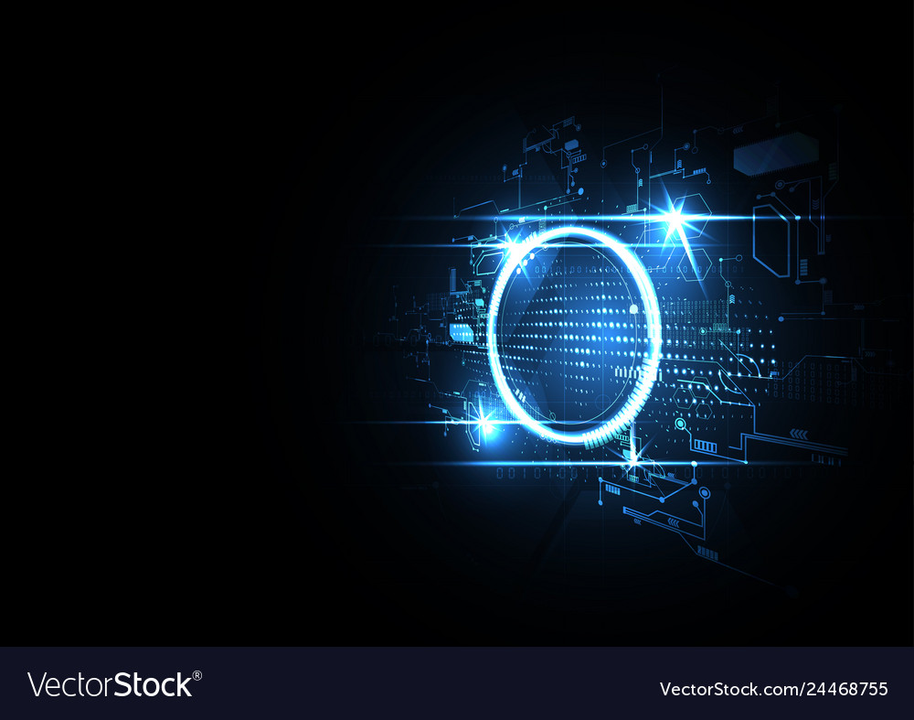 Technological encryption circuit system concept