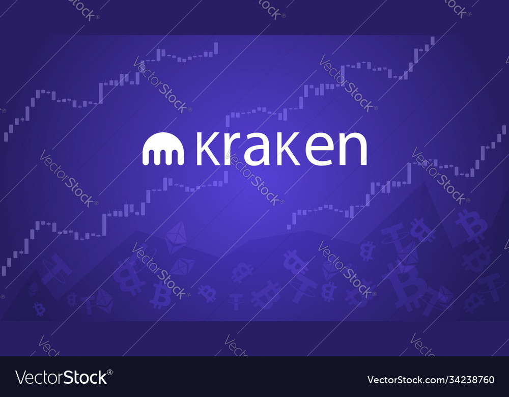 Kraken cryptocurrency stock market name with logo