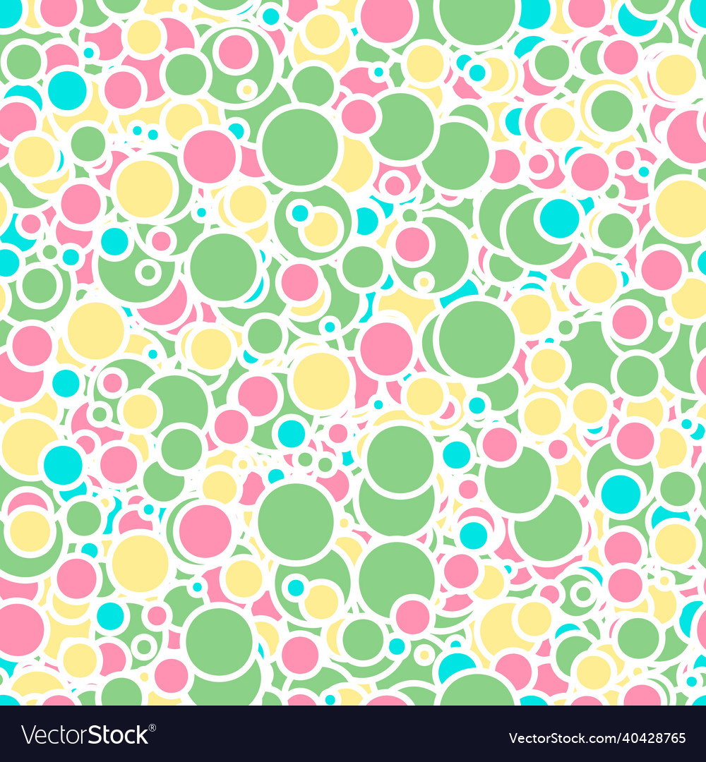 Colored circles Royalty Free Vector Image - VectorStock