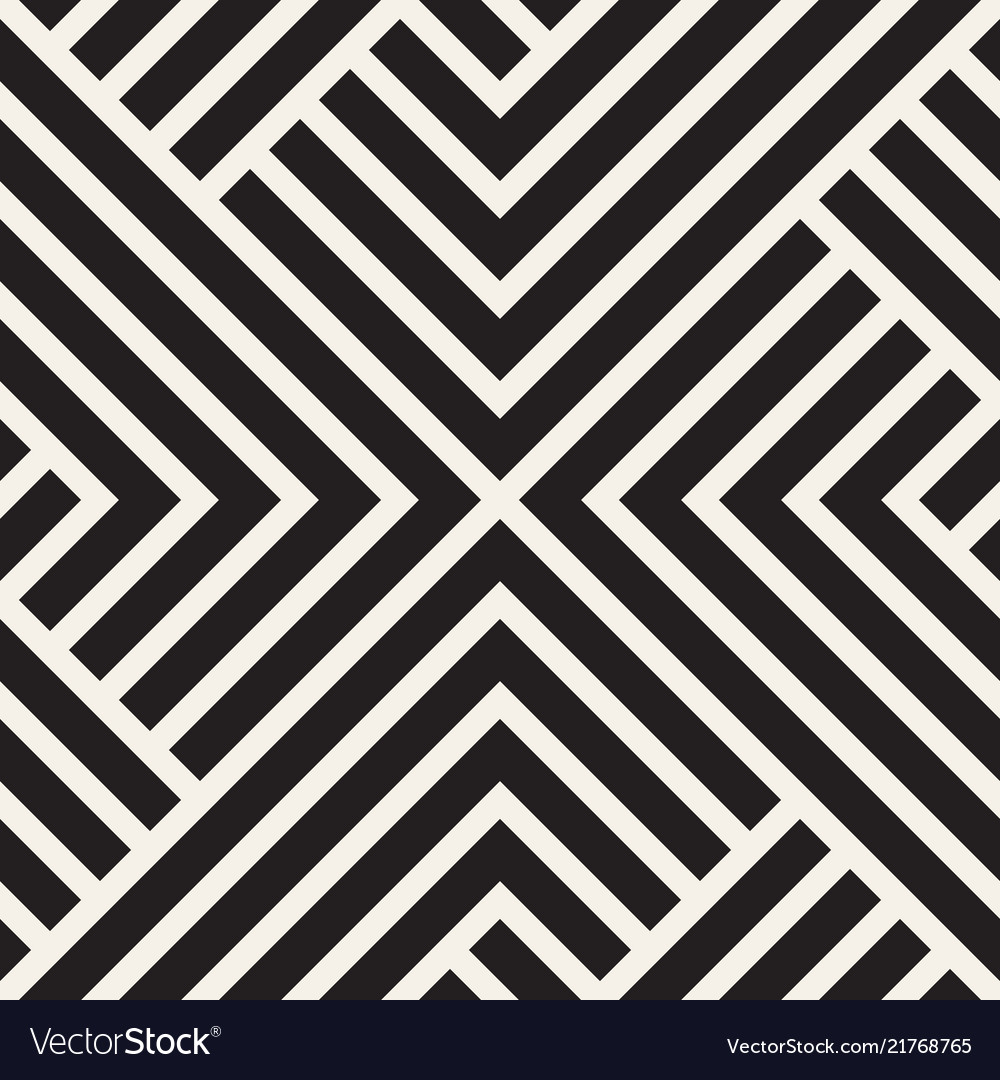 Modern Geometric Stripe Pattern