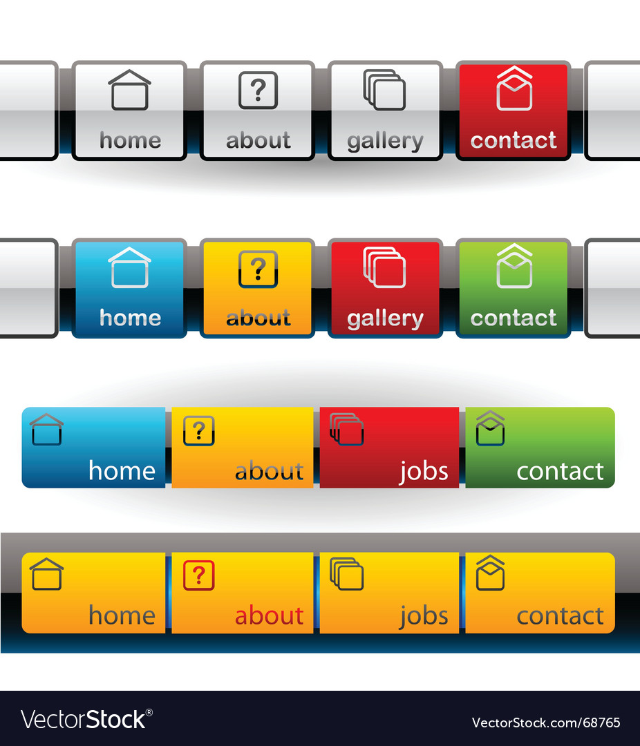 Modern Website Buttons