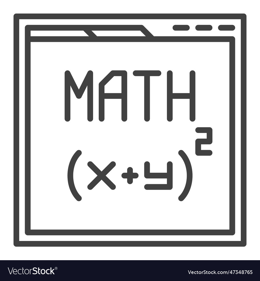 Web browser with math website mathematics online