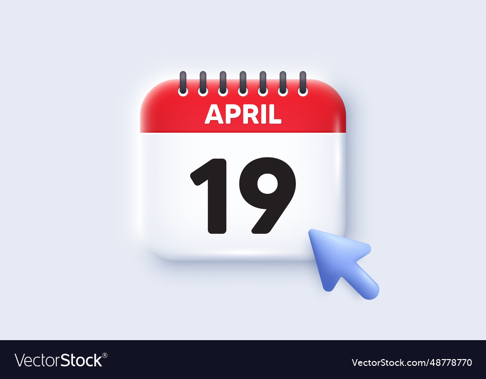 19th day of the month icon event schedule date