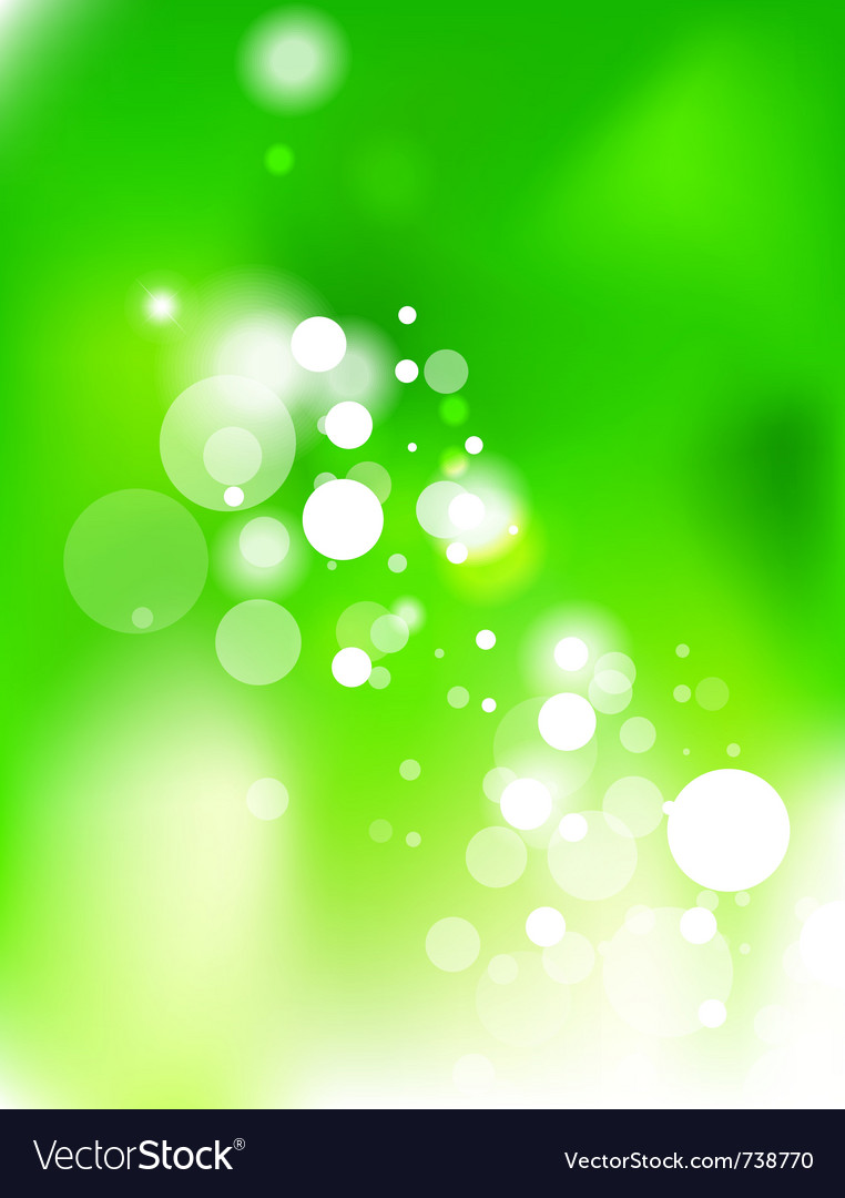 Abstract Green Gradient Background