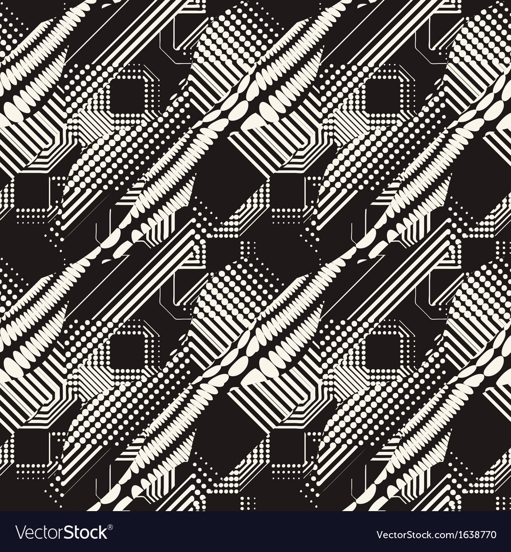 Abstract network print
