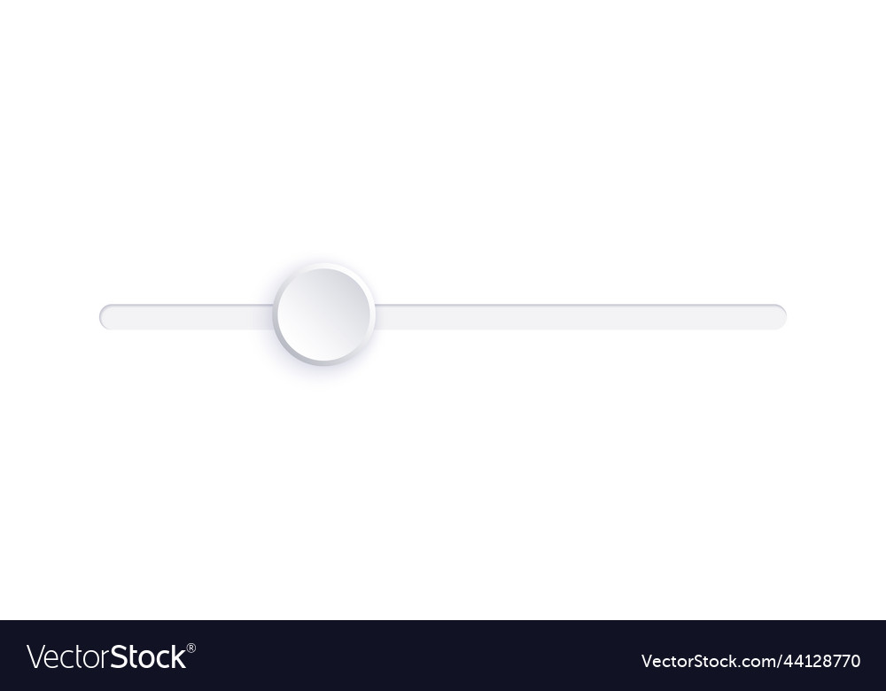 Scrollbar Web Icon - White
