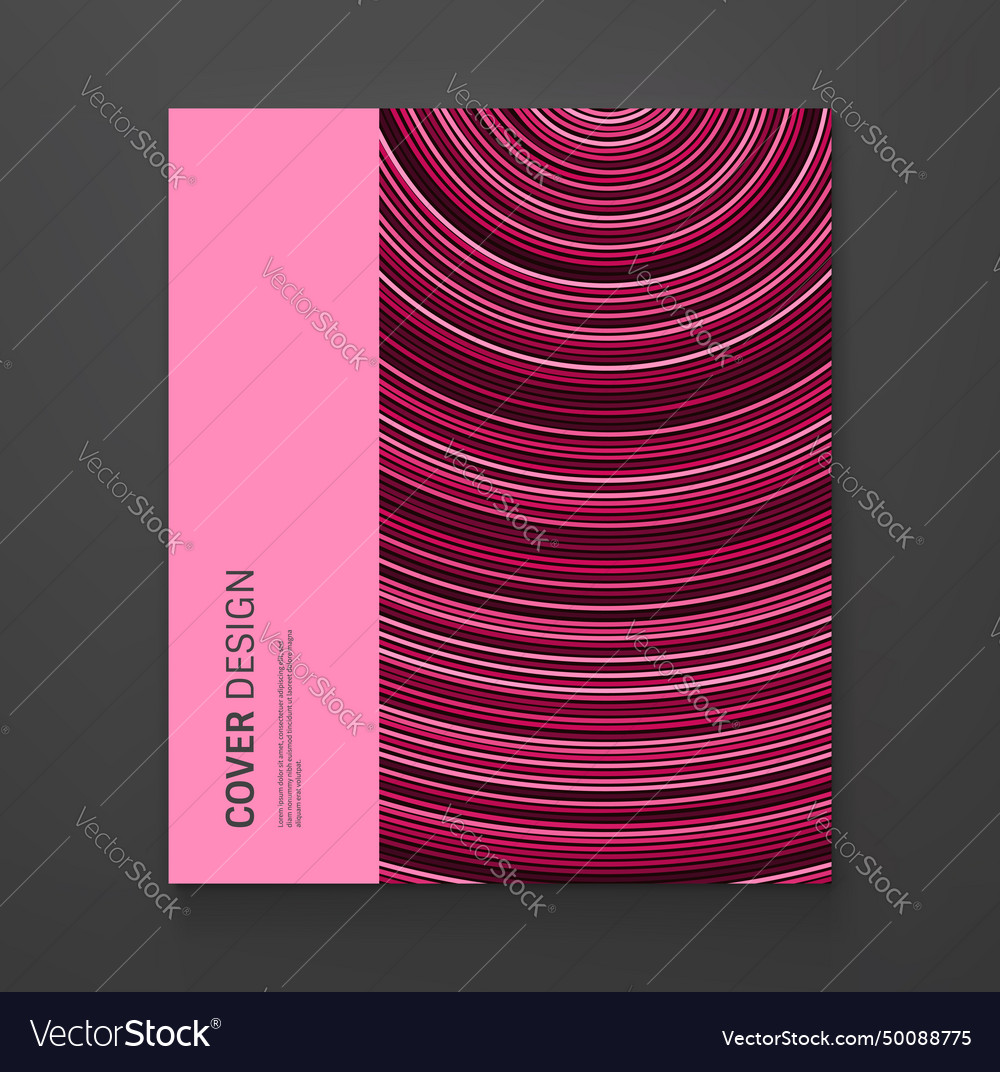 Abstract circular background with many thin lines vector image Abstract circular background with many thin lines