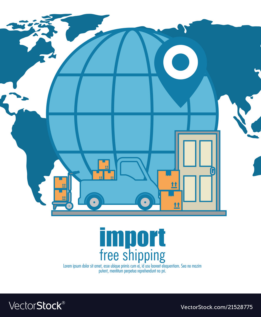 Import free shipping set icons