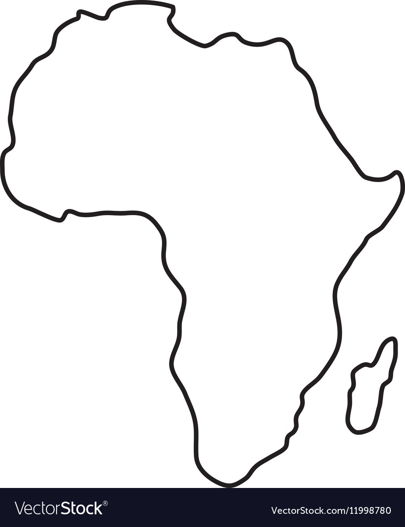 Africa Map Silhouette Africa Map Png Free Hd Africa Map Transparent   Africa Map Silhouette Vector 11998780 