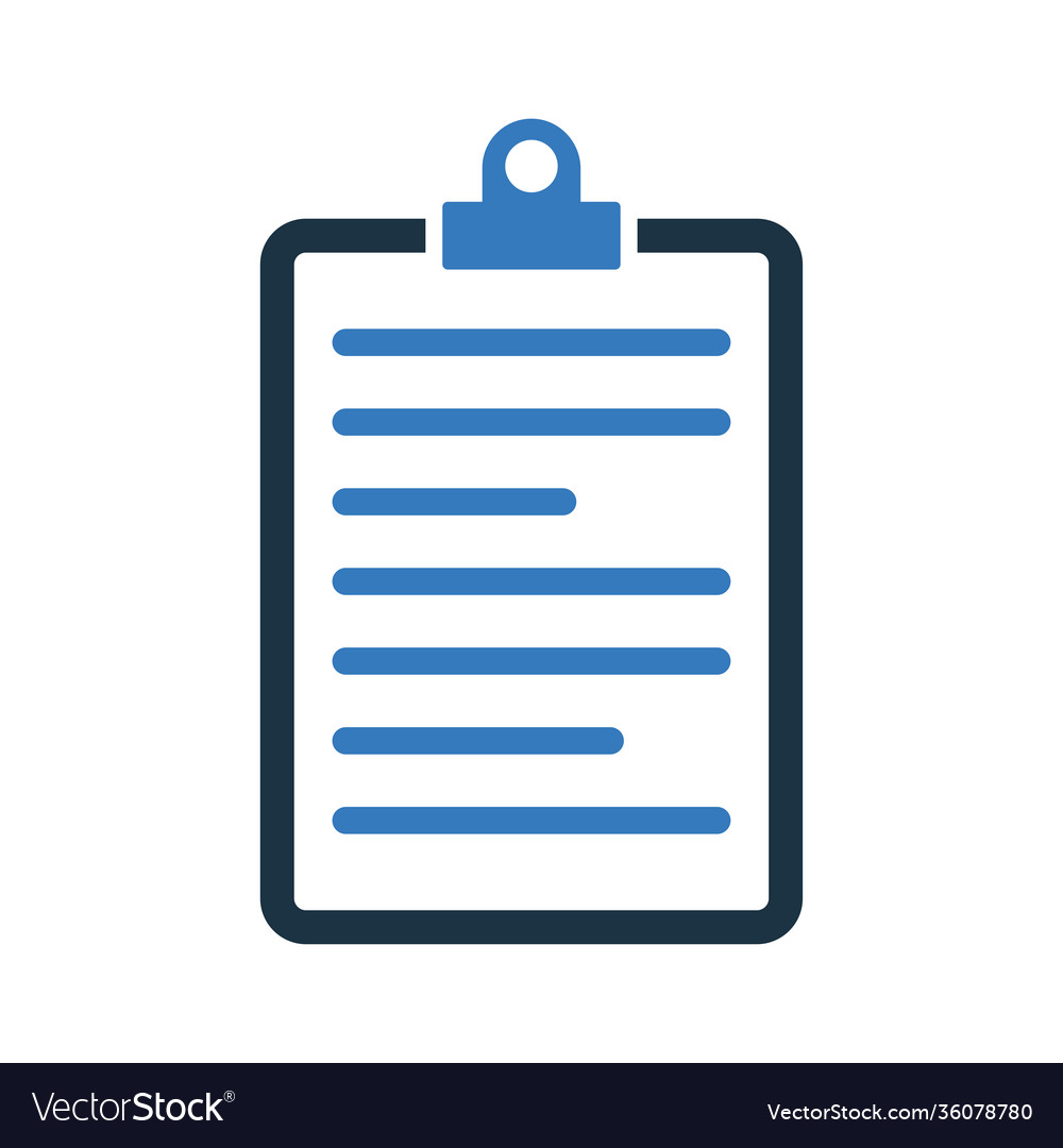 Article document content icon graphics