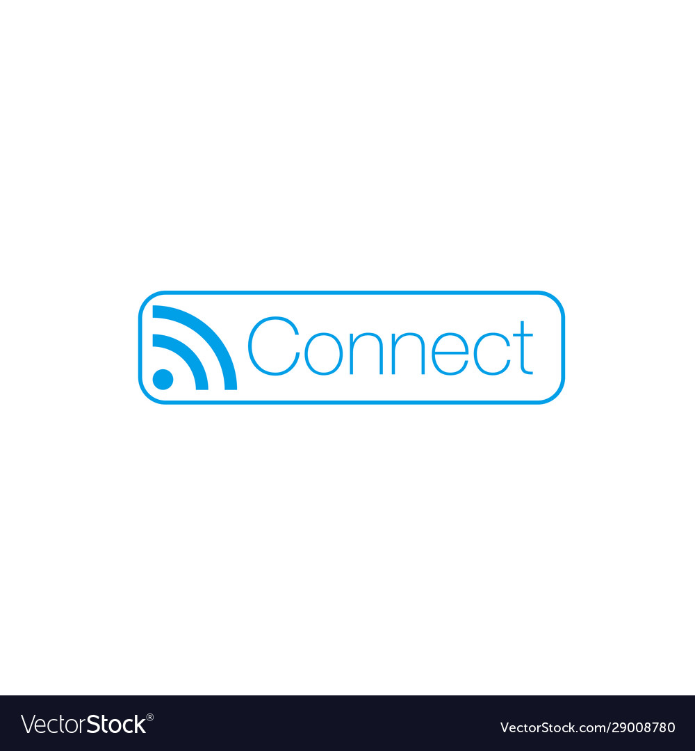 Connect wi-fi wireles button with signal