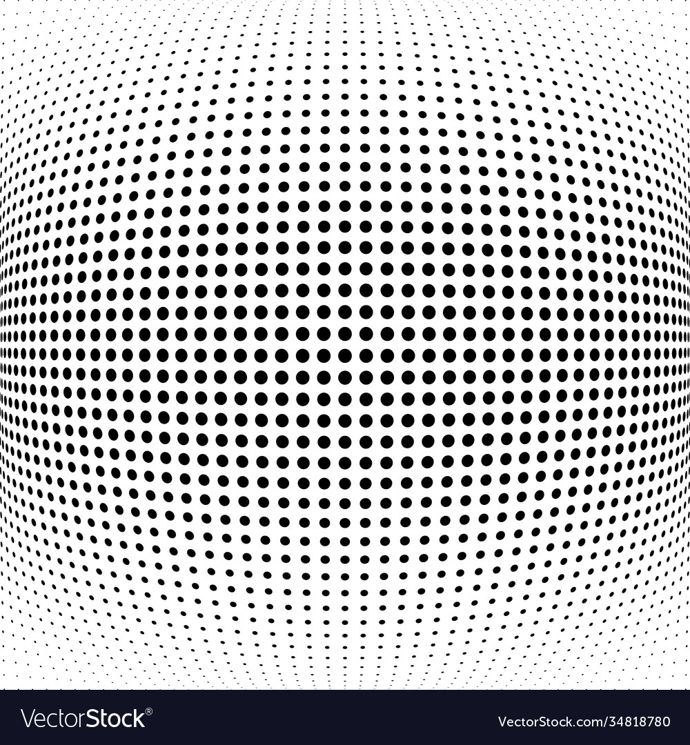 Halftone dots effect texture Vector Image Halftone dots effect texture