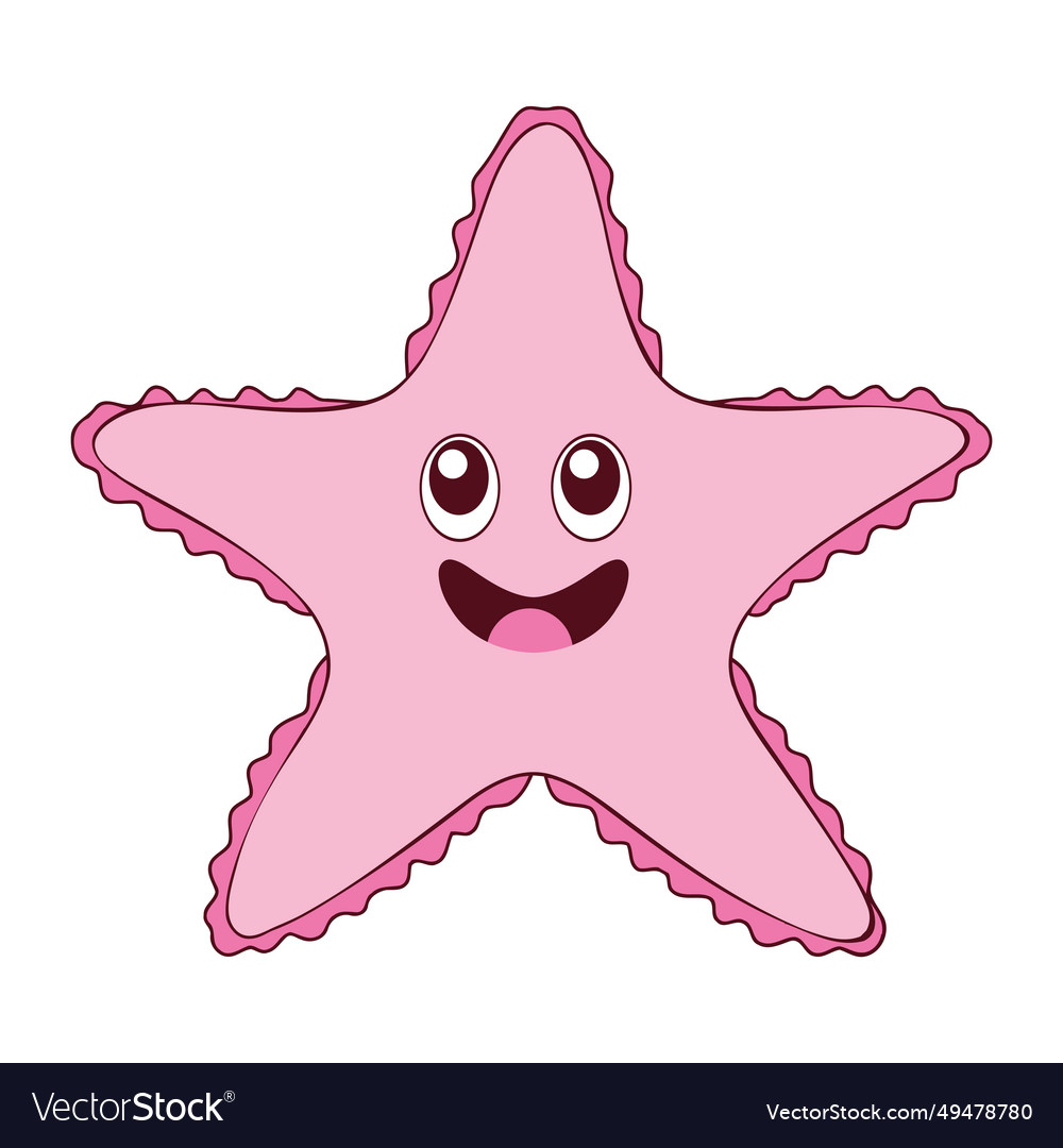 Starfish cute happy