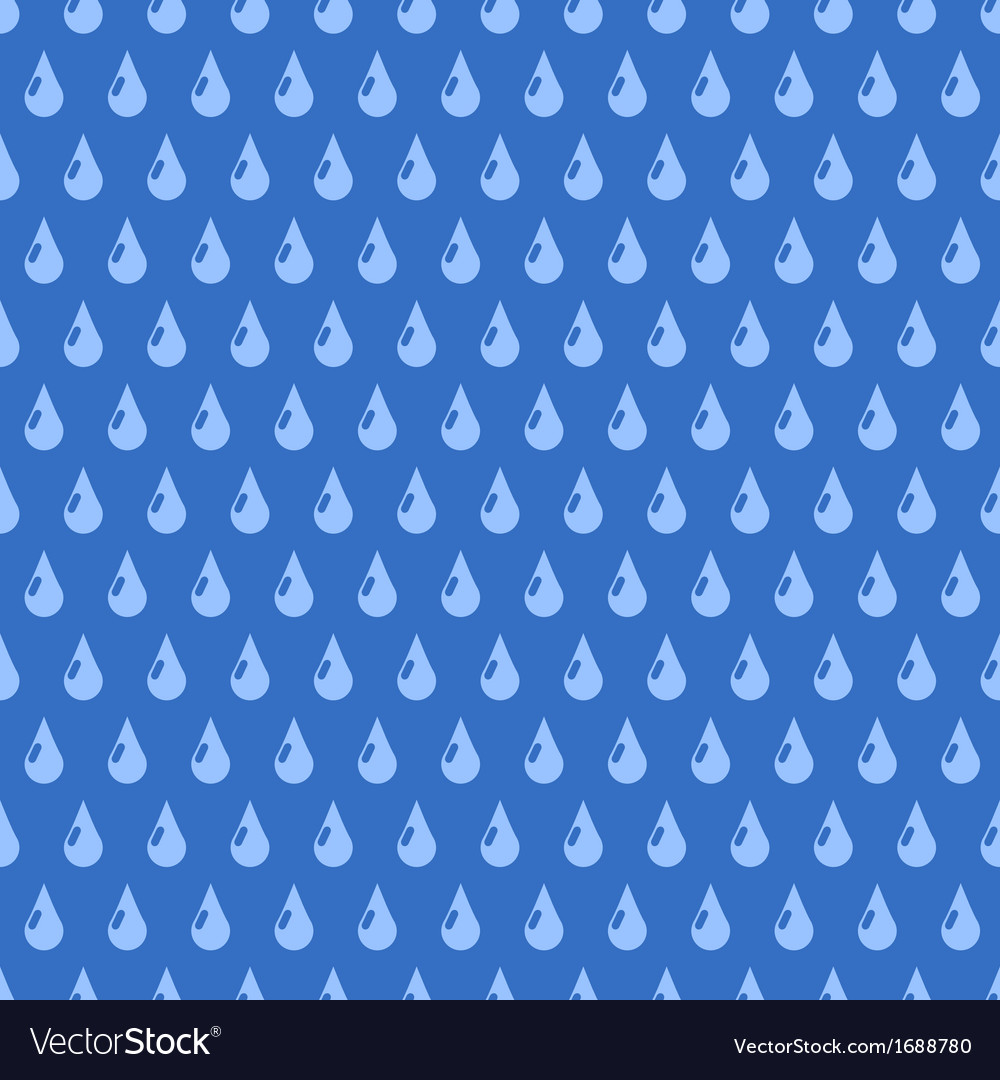 Water Drop Seamless Pattern