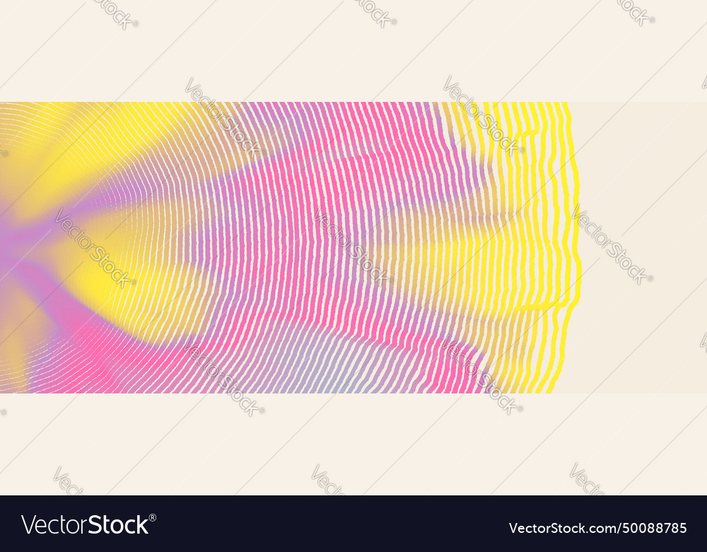 Abstract digital wave with dynamic particles Vector Image Abstract digital wave with dynamic particles
