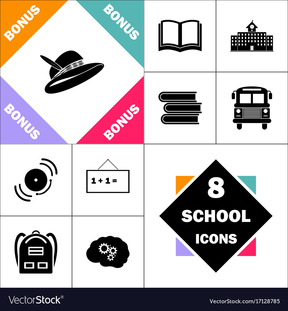 Cap computer symbol