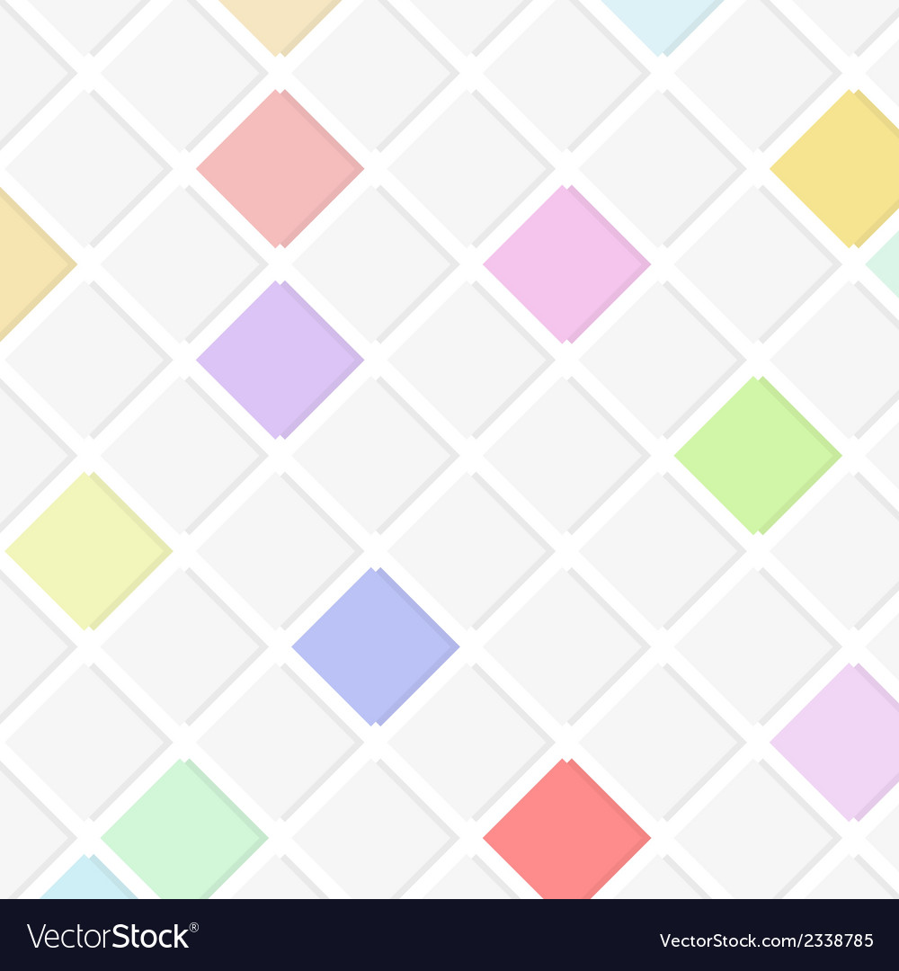 Flat background with squares