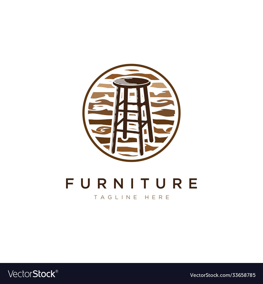 Furniture logo designsymbol and icon chairs