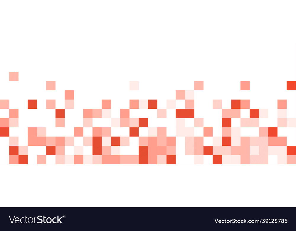 Living coral geometric checkered design pattern