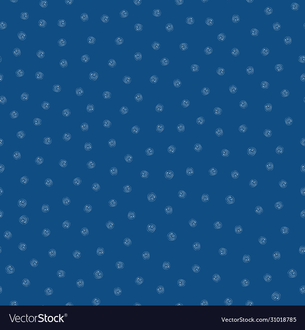 Scribbled ink line circle seamless pattern vector image Scribbled ink line circle seamless pattern
