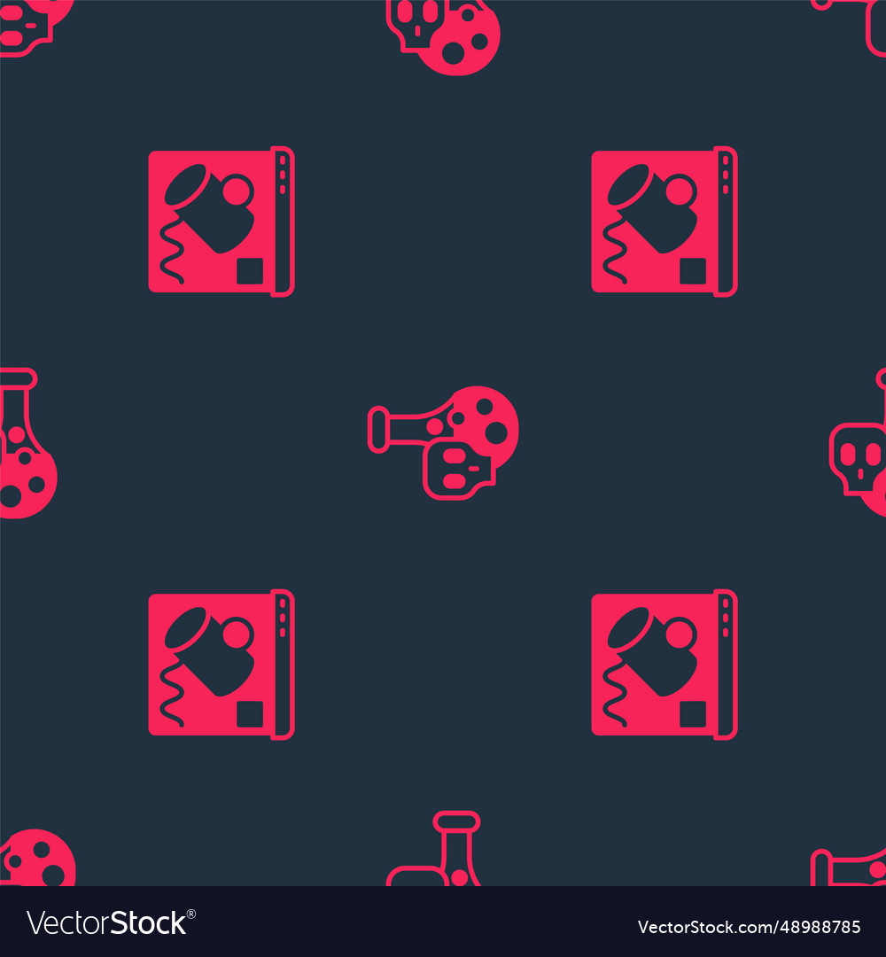 Set data visualisation and test tube with toxic vector image Set data visualisation and test tube with toxic