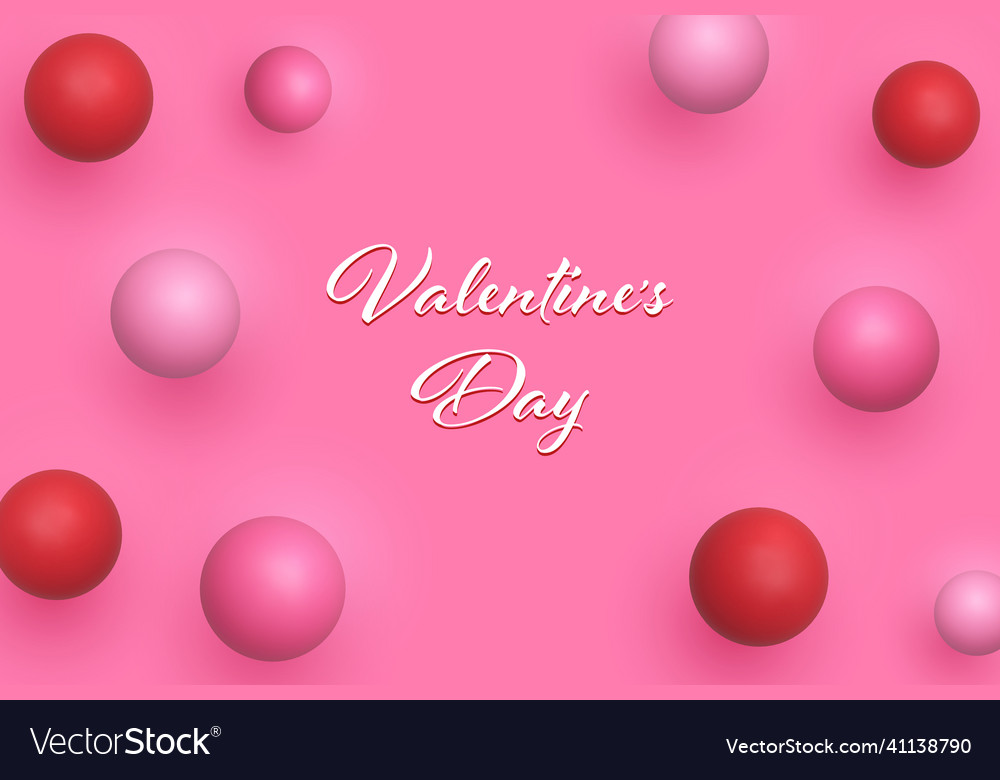 Abstract background with dynamic 3d spheres