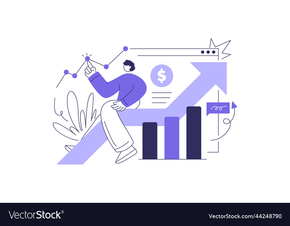 Flat design statistical and data analysis