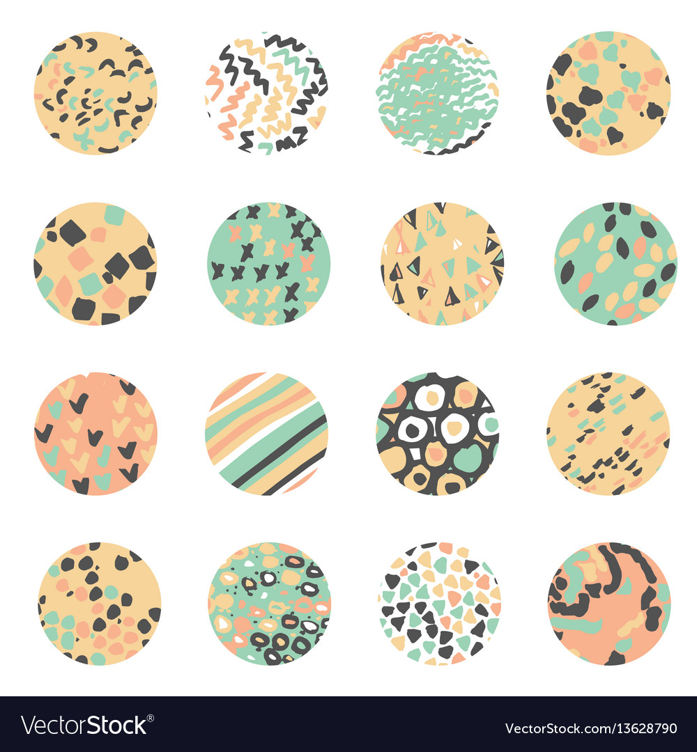Hand Drawn Textured Patterns