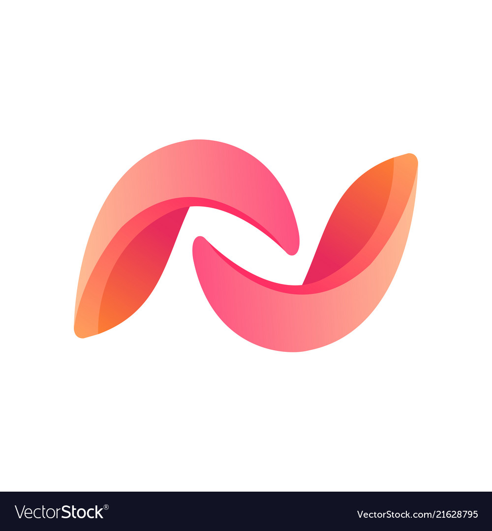 Abstract creative shape forms design element vector image Abstract creative shape forms design element