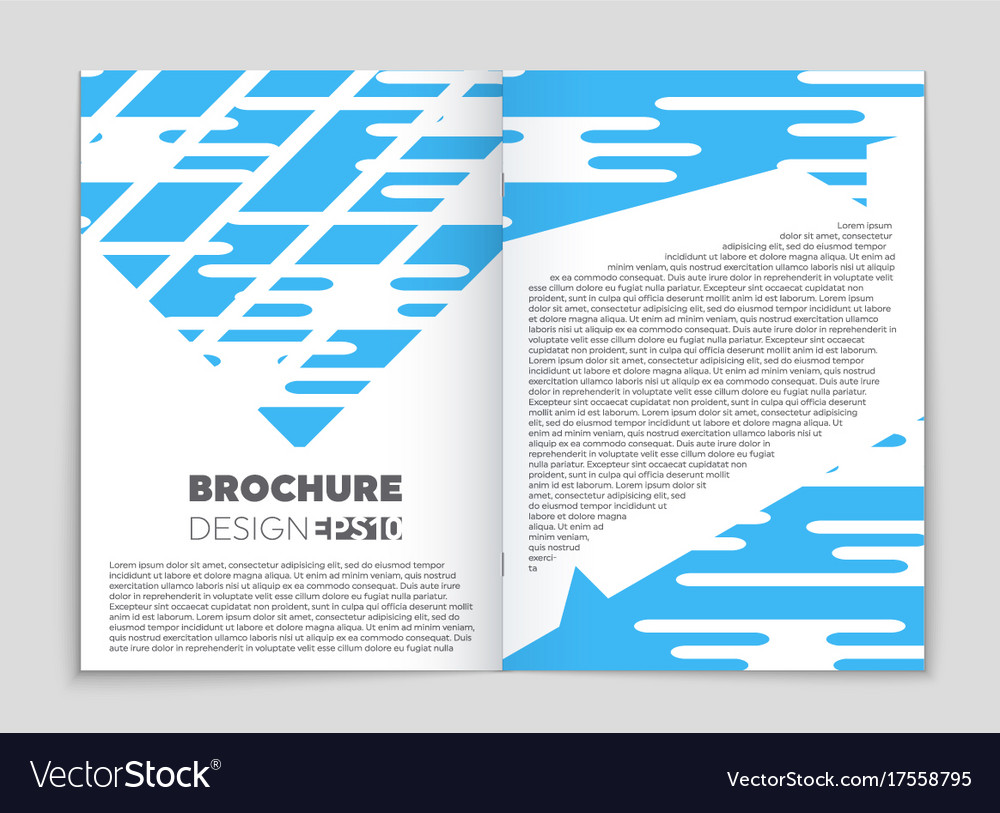 Abstract layout background set for art