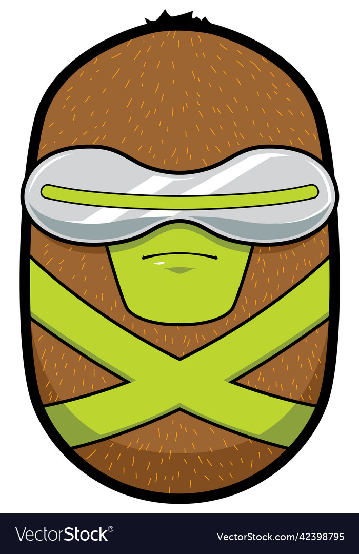 Kiwi superhero mascot