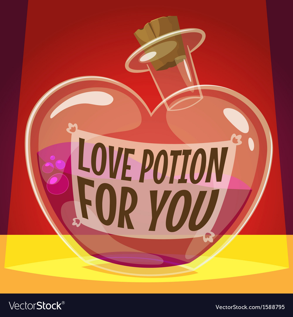 Download Love potion for you Royalty Free Vector Image - VectorStock