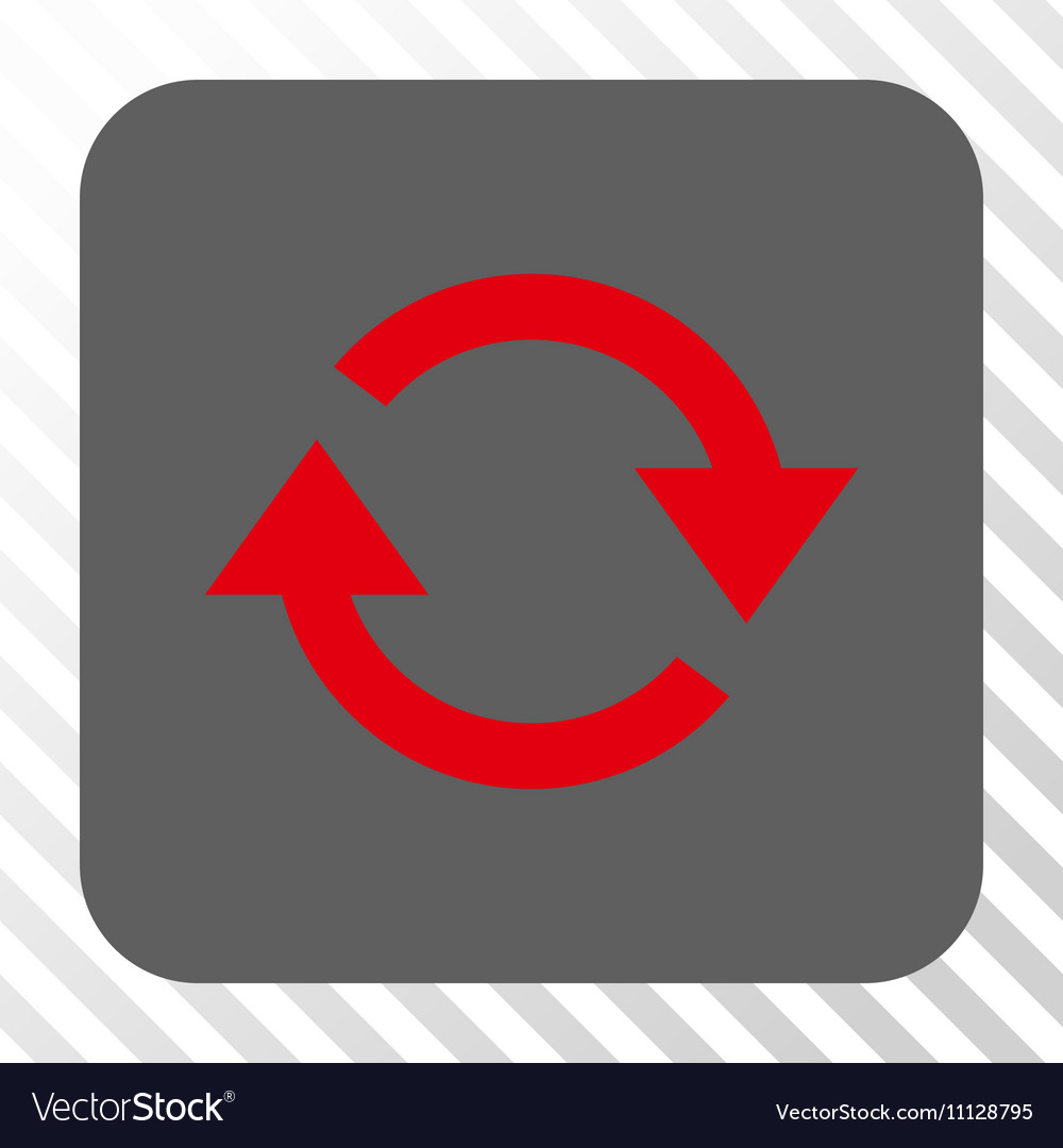 Refresh rounded square button