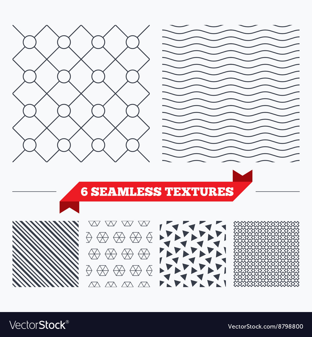 Circles grid stripped seamless pattern
