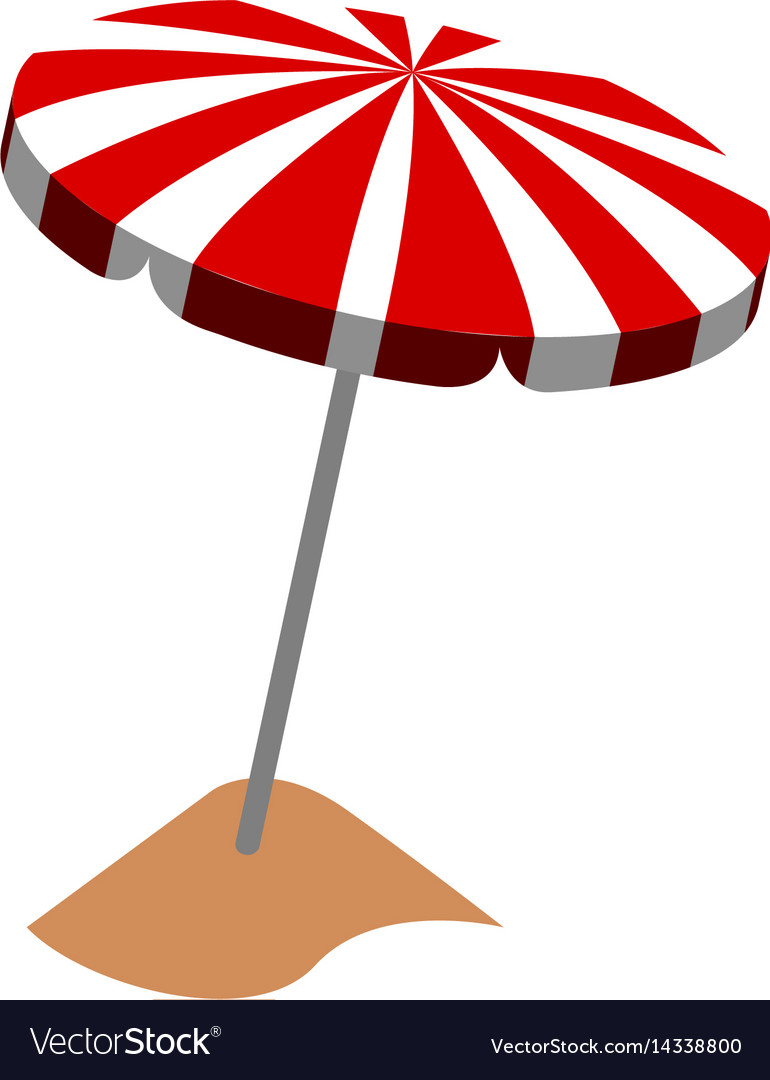Isolated summer object