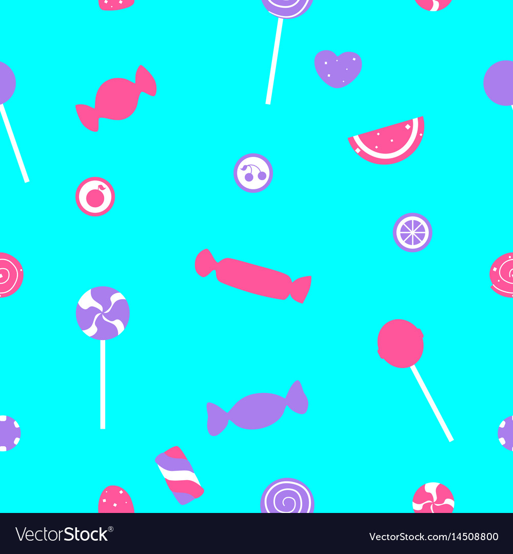 Seamless pattern candy