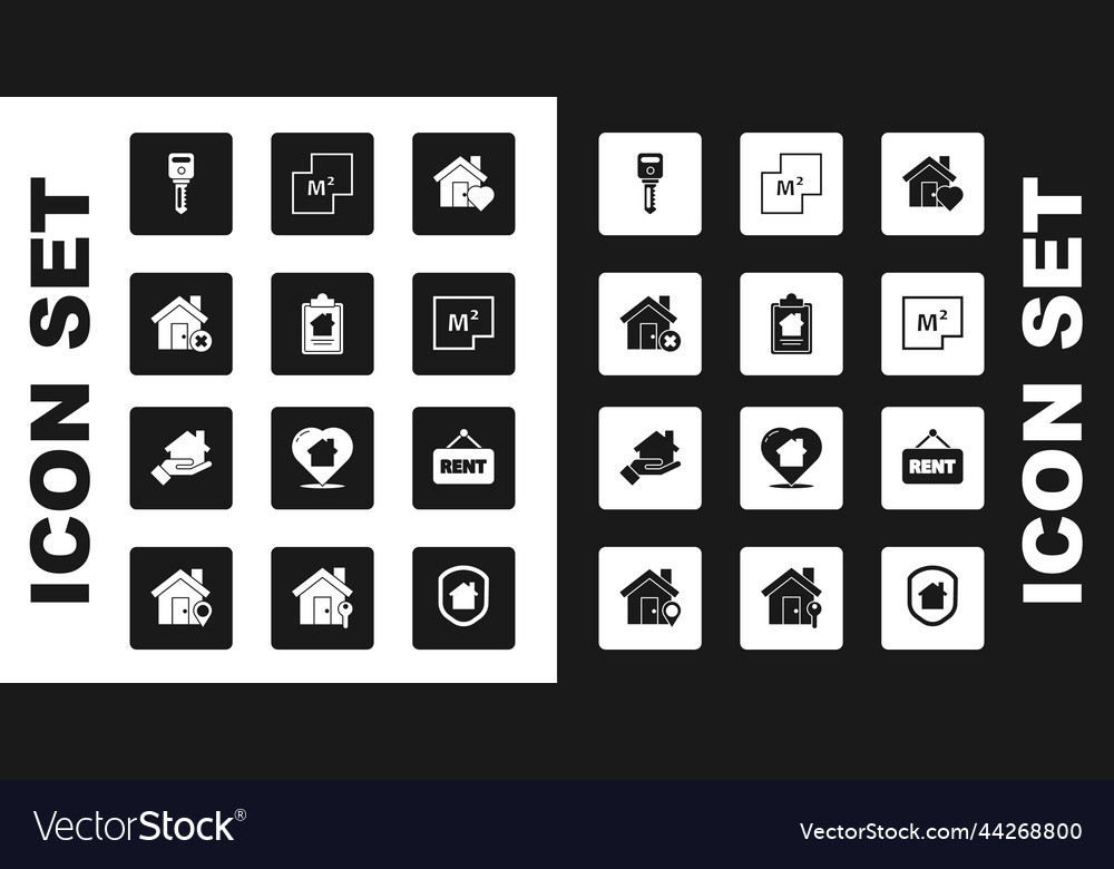Set house with heart shape contract wrong mark