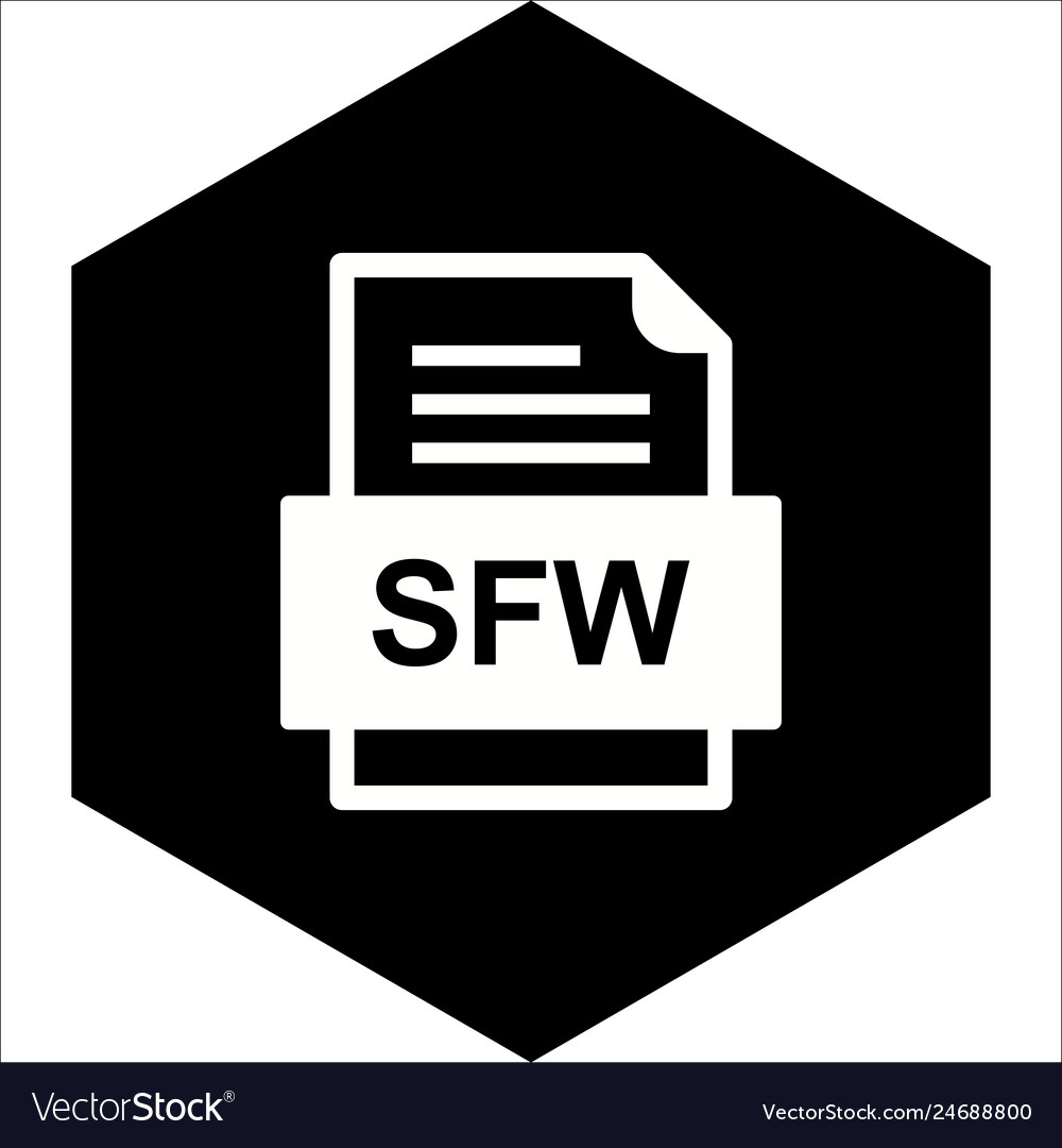 Sfw file document icon