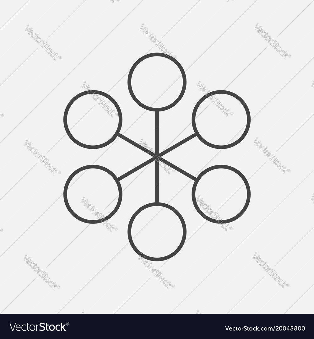 Structure simple flat icon on white background