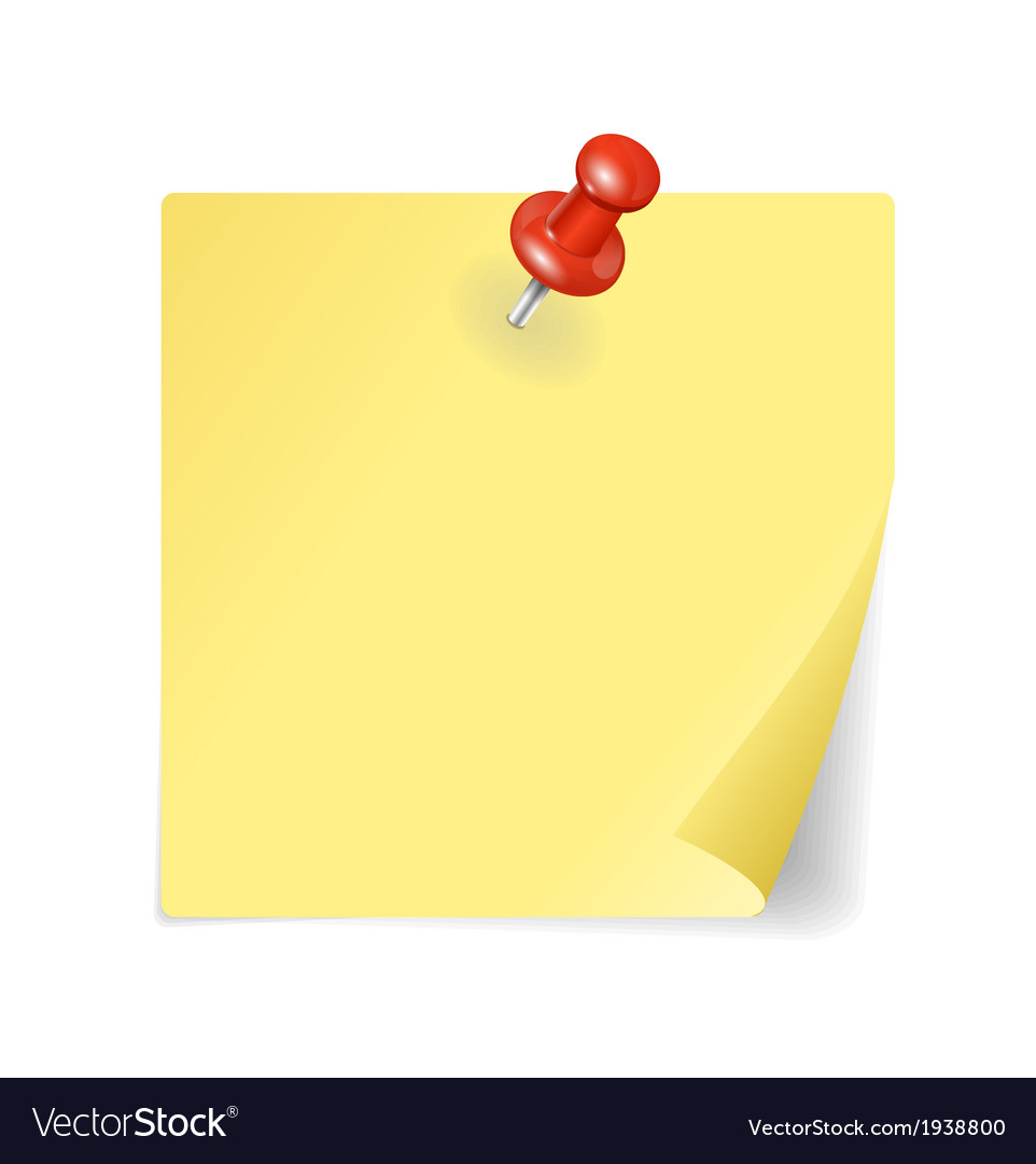 https://cdn1.vectorstock.com/i/1000x1000/88/00/yellow-sticker-and-red-pin-vector-1938800.jpg