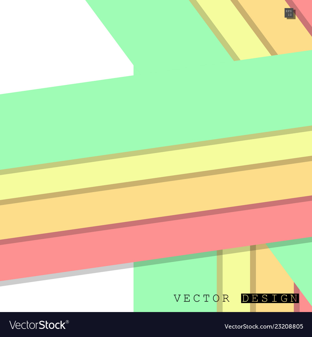 Abstract design with a background of colorful