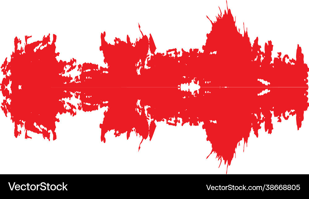 Blood splatter image red drops set ve Royalty Free Vector