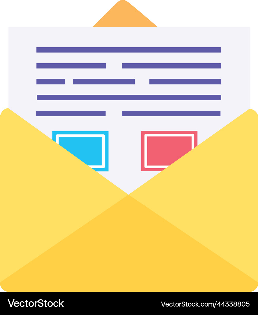 Envelope mail send Royalty Free Vector Image - VectorStock